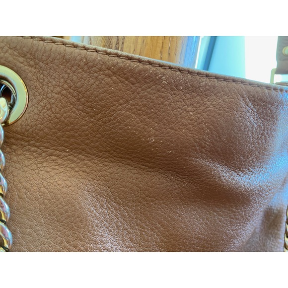 Michael Kors Brown Leather Hobo Satchel - Picture 5 of 10